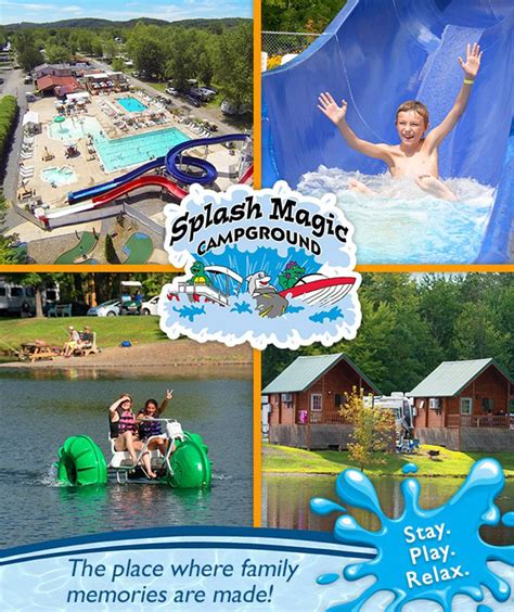 Embrace the Magic at Magic Splash Campsite in Pennsylvania